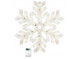 Verk Group Φωτεινό Παράθυρο Χιονονιφάδας LED 40cm STAR Διάκοσμος 59... Verk Group Φωτεινό Παράθυρο Χιονονιφάδας LED 40cm STAR Διάκοσμος 59...