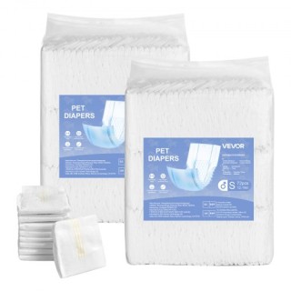 VEVOR Υπερ-Απορροφητικά Πάνες Αρσενικών Σκύλων μιας Χρήσης S 144 Τε...
