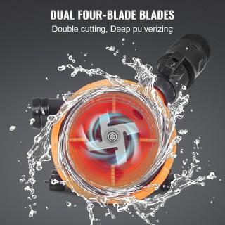 VEVOR Φορητή Αντλία Μακρητήρα  για RV, 12V, 12 GPM, Γρήγορης Απελευ...