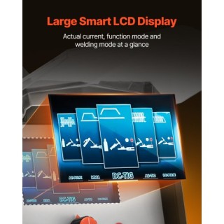 VEVOR Συγκολλητής TIG 6-σε-1 AC/DC Pulse Spot MMA IGBT Inverter TIG...