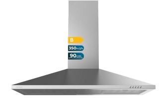 Απορροφητήρας Bolero Flux PM 903500 60 cm Ανοξείδωτο Ατσάλι 65 W CE... Απορροφητήρας Bolero Flux PM 903500 60 cm Ανοξείδωτο Ατσάλι 65 W CE...