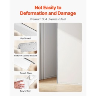 VEVOR Σετ 10 Προστατευτικών Γωνιών από Ανοξείδωτο Ατσάλι 25x25x1217... VEVOR Σετ 10 Προστατευτικών Γωνιών από Ανοξείδωτο Ατσάλι 25x25x1217...