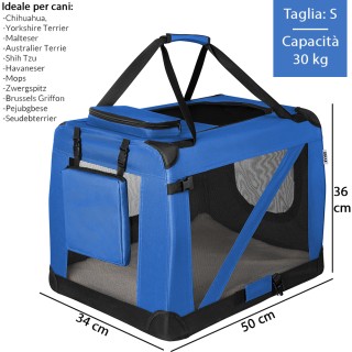 BAKAJI Φορητό Κλουβί για Κατοικίδια Ζώα Μέγεθος S Πτυσσόμενο Κλουβ... BAKAJI Φορητό Κλουβί για Κατοικίδια Ζώα Μέγεθος S Πτυσσόμενο Κλουβ...