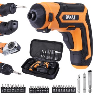 BAKAJI Μίνι Ηλεκτρικό Κατσαβίδι Πολλαπλών Χρήσεων με Μπαταρία 28 Μ... BAKAJI Μίνι Ηλεκτρικό Κατσαβίδι Πολλαπλών Χρήσεων με Μπαταρία 28 Μ...