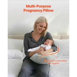 VEVOR Μαξιλάρι Εγκυμοσύνης W Σχήμα Μαλακό & Αναπνεύσιμο για Εγκύους... VEVOR Μαξιλάρι Εγκυμοσύνης W Σχήμα Μαλακό & Αναπνεύσιμο για Εγκύους...