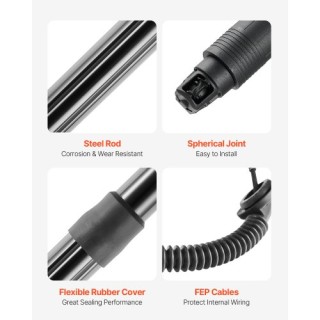 VEVOR 2 Τεμάχια Πίσω Υδραυλικοί Αποσβεστήρες Πόρτας Συμβατοί με Ate... VEVOR 2 Τεμάχια Πίσω Υδραυλικοί Αποσβεστήρες Πόρτας Συμβατοί με Ate...