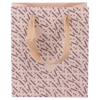 Villa dEste Home Σετ 12 τμχ Τσάντα Δώρου από Χαρτί με Υφασμάτινα Χε...