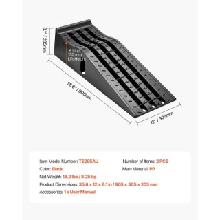 VEVOR Υδραυλικές Ράμπες Αυτοκινήτου VEVOR, 2 τεμ., Χωρητικότητα 589... VEVOR Υδραυλικές Ράμπες Αυτοκινήτου VEVOR, 2 τεμ., Χωρητικότητα 589...