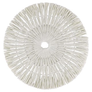 Villa DEste  Σετ 6 τμχ Στρογγυλό πλεκτό σουπλά 38 εκ από χαρτί Cact...