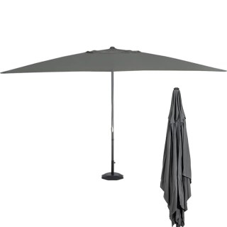 BAKAJI Ομπρέλα Κήπου 3 Μέτρων Γκρι Στρογγυλή με Κεντρικό Πάσσαλο γι... BAKAJI Ομπρέλα Κήπου 3 Μέτρων Γκρι Στρογγυλή με Κεντρικό Πάσσαλο γι...
