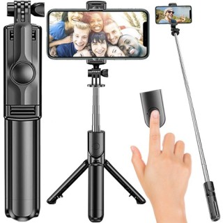 Selfie Stick/Tripod με Bluetooth και Τηλεχειριστήριο Izoxis 23518 Selfie Stick/Tripod με Bluetooth και Τηλεχειριστήριο Izoxis 23518