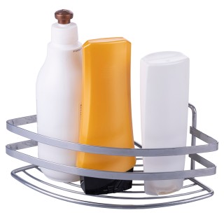 Galileo Γωνιακό ράφι από σίδερο 18x105 cm ασημί 5914750