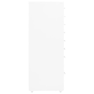 vidaXL Μεταλλική Αρχειοθήκη με 8 Συρτάρια και 4 Τροχούς Λευκή 28 x ... vidaXL Μεταλλική Αρχειοθήκη με 8 Συρτάρια και 4 Τροχούς Λευκή 28 x ...