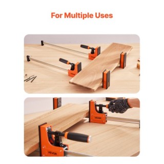 VEVOR Σετ Σφιγκτήρων Ξυλουργικής 76.2 cm (2 Τεμάχια) - Ομοιόμορφη Π...