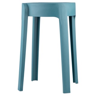 Galileo Σταθερό Πλαστικό Σκαμπό σε Τουρκουάζ Χρώμα PP Twist Sibilla...