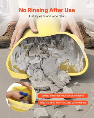 VEVOR Ανθεκτικά Σιλικονούχα Επαναχρησιμοποιήσιμα Ενθέματα Κουβά για...