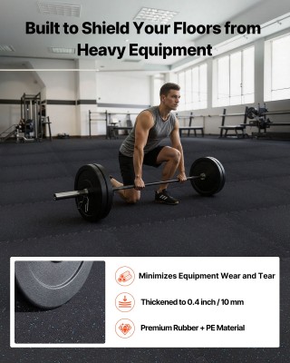 VEVOR Σετ Αφρώδους Παζλ Δαπέδου, 24 Τεμ., 610 x 610 x 10 mm, Υψηλής... VEVOR Σετ Αφρώδους Παζλ Δαπέδου, 24 Τεμ., 610 x 610 x 10 mm, Υψηλής...