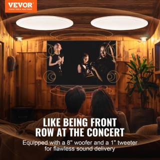 Σετ 2 Hχείων Oροφής 8 Iντσών, Iσχύος 50W VEVOR  DPXDYSQ8YCLZPZC9CV9