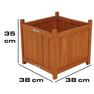 BAKAJI Πτυσσόμενη Ξύλινη Ζαρντινιέρα για Λουλούδια και Φυτά Εξωτερι... BAKAJI Πτυσσόμενη Ξύλινη Ζαρντινιέρα για Λουλούδια και Φυτά Εξωτερι...