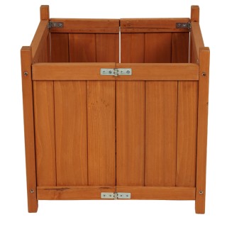 BAKAJI Πτυσσόμενη Ξύλινη Ζαρντινιέρα για Λουλούδια και Φυτά Εξωτερι... BAKAJI Πτυσσόμενη Ξύλινη Ζαρντινιέρα για Λουλούδια και Φυτά Εξωτερι...