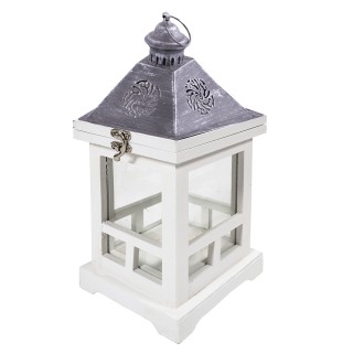 Galileo Σετ 2 διακοσμητικά φανάρια 21x21x48 εκ. και 145x145x32 εκ. ...