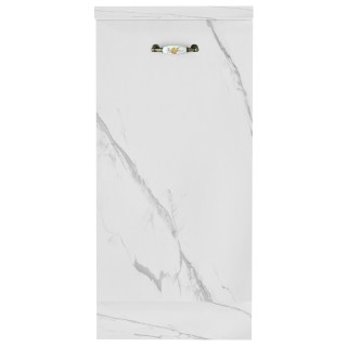 Shally Dogan Βάση Κουζίνας Μοντέρνα Λευκή με Όψη Μαρμάρου, 1 Πόρτα ... Shally Dogan Βάση Κουζίνας Μοντέρνα Λευκή με Όψη Μαρμάρου, 1 Πόρτα ...