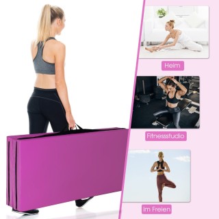 Costway Πτυσσόμενο Στρώμα Γυμναστικής με Επένδυση EPE και Αδιάβροχ... Costway Πτυσσόμενο Στρώμα Γυμναστικής με Επένδυση EPE και Αδιάβροχ...