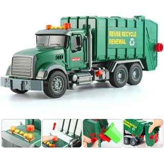 BAKAJI Παιδικό Παιχνίδι Απορριμματοφόρο με Φώτα και Ήχους - Ιδανικό... BAKAJI Παιδικό Παιχνίδι Απορριμματοφόρο με Φώτα και Ήχους - Ιδανικό...