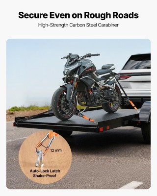 VEVOR Ιμάντες Δεσίματος με Καραμπίνερ, 1100 kg, 38.1mm x 1.8m, Σετ ...