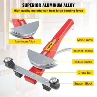 VEVOR  Σωληνοκάμπτης Χαλκού HVAC Ψύξης 1/4 έως 7/8 ZHWGQZFXWQ145ERJ1V0