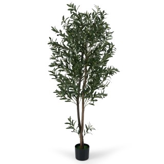 Costway 1,8 μ Κουκλάκια Πράσινα Φυτά με Ρεαλιστικά Φρούτα & Μούσκλι...