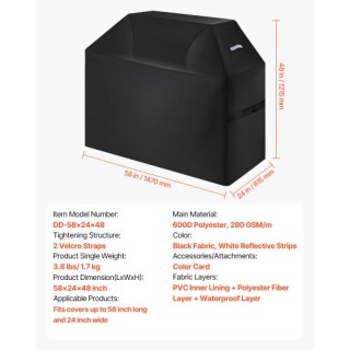 VEVOR Κάλυμμα Ψησταριάς 58 Αδιάβροχο Βαρέως Τύπου Εξωτερικού Χώρου ... VEVOR Κάλυμμα Ψησταριάς 58 Αδιάβροχο Βαρέως Τύπου Εξωτερικού Χώρου ...