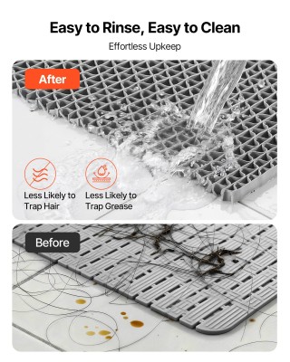 VEVOR Αντιολισθητικό Υπόστρωμα Αποστράγγισης PVC 90 x 300 cm για Εσ... VEVOR Αντιολισθητικό Υπόστρωμα Αποστράγγισης PVC 90 x 300 cm για Εσ...