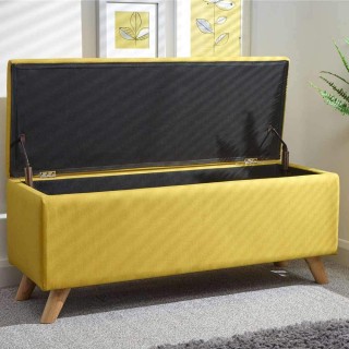 BAKAJI Κασετίνα Πουφ Αποθηκευτικός Πάγκος Σκαμπό Υποπόδιο σε Μουστ... BAKAJI Κασετίνα Πουφ Αποθηκευτικός Πάγκος Σκαμπό Υποπόδιο σε Μουστ...