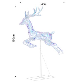 BAKAJI Φωτεινό Χριστουγεννιάτικο Διακοσμητικό Εξωτερικού Χώρου Ελά... BAKAJI Φωτεινό Χριστουγεννιάτικο Διακοσμητικό Εξωτερικού Χώρου Ελά...