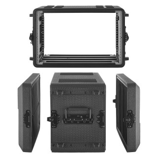 VEVOR Θήκη Rack- Flight Case 6U βάθους 260 mm με υποδοχές μικροφών... VEVOR Θήκη Rack- Flight Case 6U βάθους 260 mm με υποδοχές μικροφών...