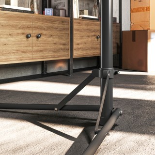 HOMCOM  Βάση Ποδηλάτου για Συντήρηση με Ρυθμιζόμενο Ύψος, Περιστρεφ...