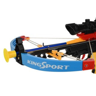 BAKAJI Παιδική Παιχνιδότοξο Σετ με 4 Βέλη, Στόχο και Θήκη Βελών 020... BAKAJI Παιδική Παιχνιδότοξο Σετ με 4 Βέλη, Στόχο και Θήκη Βελών 020...