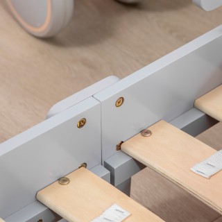 ZONEKIZ Παιδικό κρεβάτι 3-6 ετών με αστεράκια και σχέδια φεγγαριού ... ZONEKIZ Παιδικό κρεβάτι 3-6 ετών με αστεράκια και σχέδια φεγγαριού ...