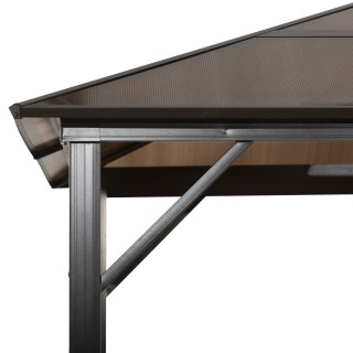 Outsunny Garden Gazebo με ηλιοροφή από πολυανθρακικό Anti-UV 50+ 84... Outsunny Garden Gazebo με ηλιοροφή από πολυανθρακικό Anti-UV 50+ 84...