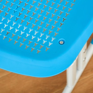 Σχολικό Γραφείο HOMCOM με Καρέκλα για Παιδιά 6-12 ετών Ρυθμιζόμενο ...