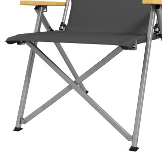 Πτυσσόμενη καρέκλα κάμπινγκ με ρυθμιζόμενη πλάτη, σε αλουμίνιο και ... Πτυσσόμενη καρέκλα κάμπινγκ με ρυθμιζόμενη πλάτη, σε αλουμίνιο και ...
