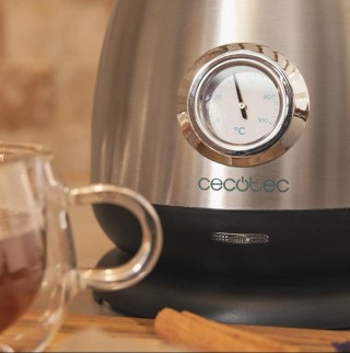 Βραστήρας 1,7 Lt 2200 W Thermosense 620 Retro Steel Cecotec CEC-01458 Βραστήρας 1,7 Lt 2200 W Thermosense 620 Retro Steel Cecotec CEC-01458