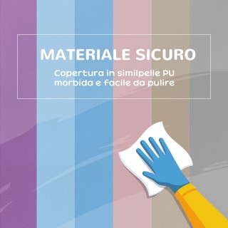 HOMCOM Σετ 12 Μαλακά Παιδικά Κυβάκια για Παιδιά 12-36 Μηνών από PU ...