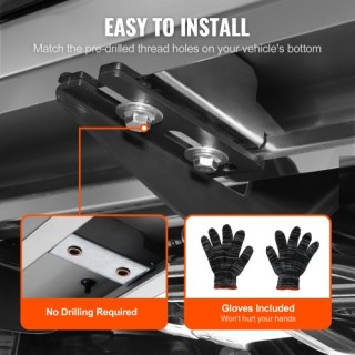 Σκαλοπάτια VEVOR 6 για Ford F150/F-250/F-350 Crew Cab, 2015-2023, 5...