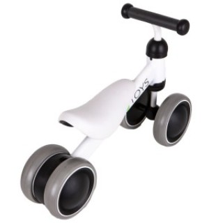 ECOTOYS Ποδήλατο Ισορροπίας  Εκμάθησης για Παιδιά Λευκό  JM-118-White