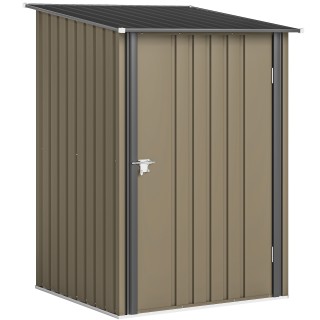 Outsunny Αποθήκη Κήπου για Εργαλεία από Γαλβανισμένο Ατσάλι με Πόρτ... Outsunny Αποθήκη Κήπου για Εργαλεία από Γαλβανισμένο Ατσάλι με Πόρτ...