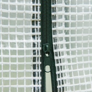 Outsunny Θερμοκήπιο Κήπου με Ρολό Πόρτας και Εκτεταμένα Άκρα, από ... Outsunny Θερμοκήπιο Κήπου με Ρολό Πόρτας και Εκτεταμένα Άκρα, από ...