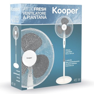 Kooper Ανεμιστήρας με στρογγυλή βάση 3 ταχυτήτων με ταλάντωση 45 W ... Kooper Ανεμιστήρας με στρογγυλή βάση 3 ταχυτήτων με ταλάντωση 45 W ...