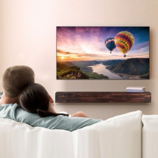 Ξύλινο Ράφι Τζακιού 122 x 20.3 x 12.7cm Καφέ Ρουστίκ  FBJXBLJ48YCF8...